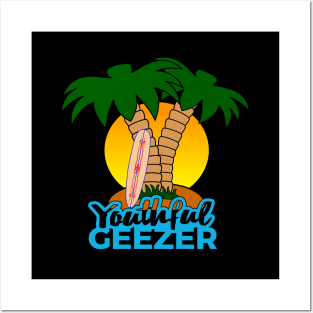 Youthful Geezer Palm Island Posters and Art